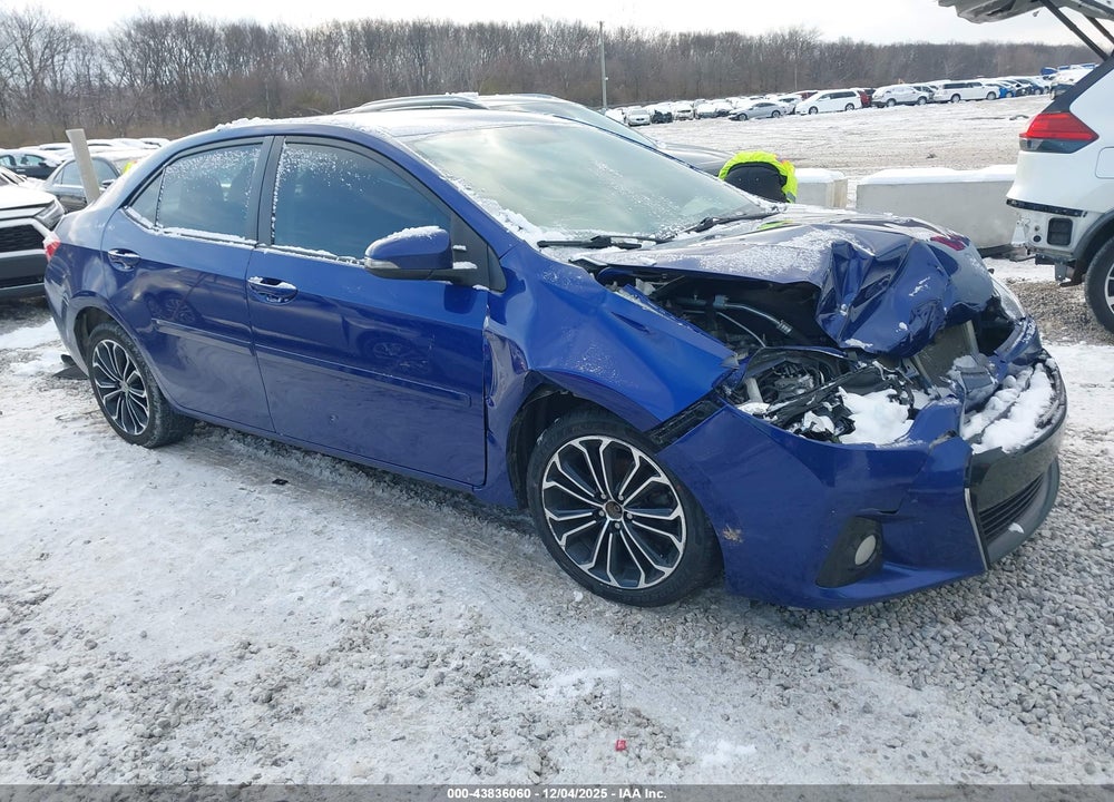 2016 TOYOTA COROLLA S PLUS VIN: 5YFBURHE0GP471955