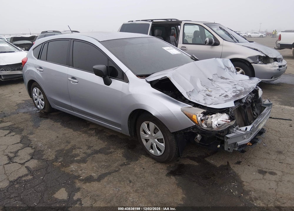 2016 SUBARU IMPREZA 2.0I VIN: JF1GPAA67G8349564