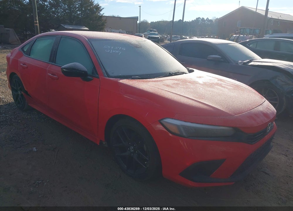 2022 HONDA CIVIC SPORT VIN: 2HGFE2F56NH534375