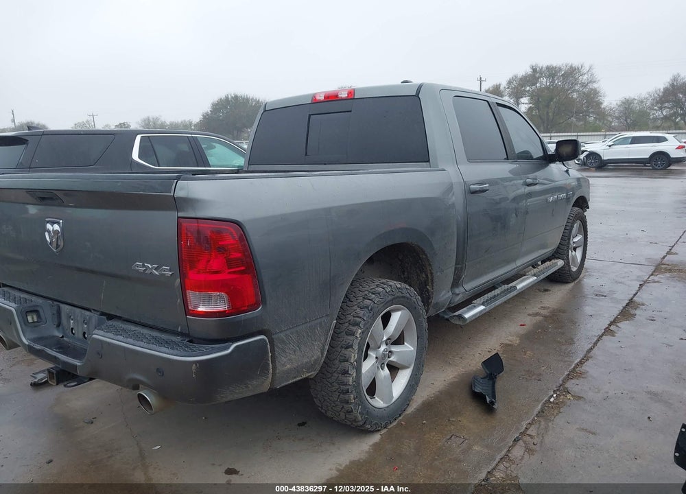 2012 RAM 1500 SPORT VIN: 1C6RD7MT5CS152512
