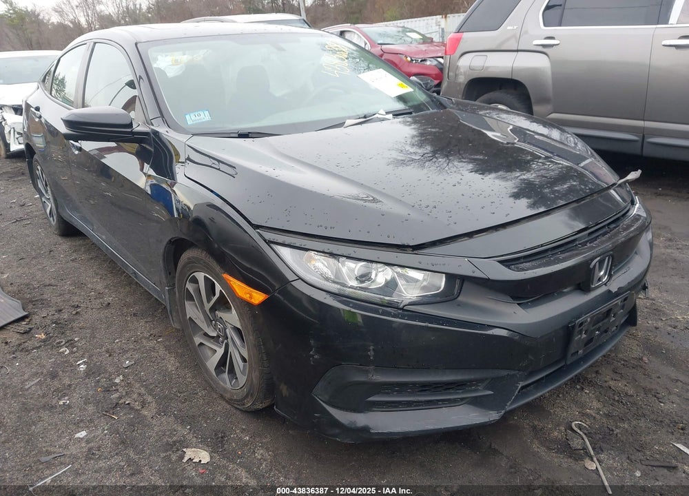 2016 HONDA CIVIC EX VIN: 19XFC2F76GE206829