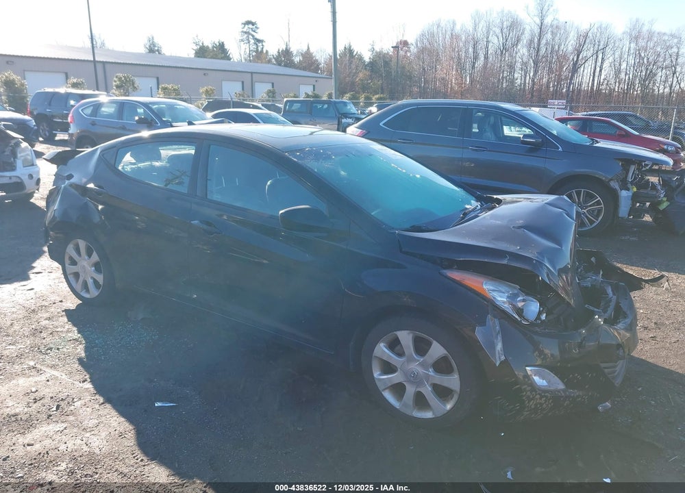 2012 HYUNDAI ELANTRA LIMITED (ULSAN PLANT) VIN: KMHDH4AE9CU272325