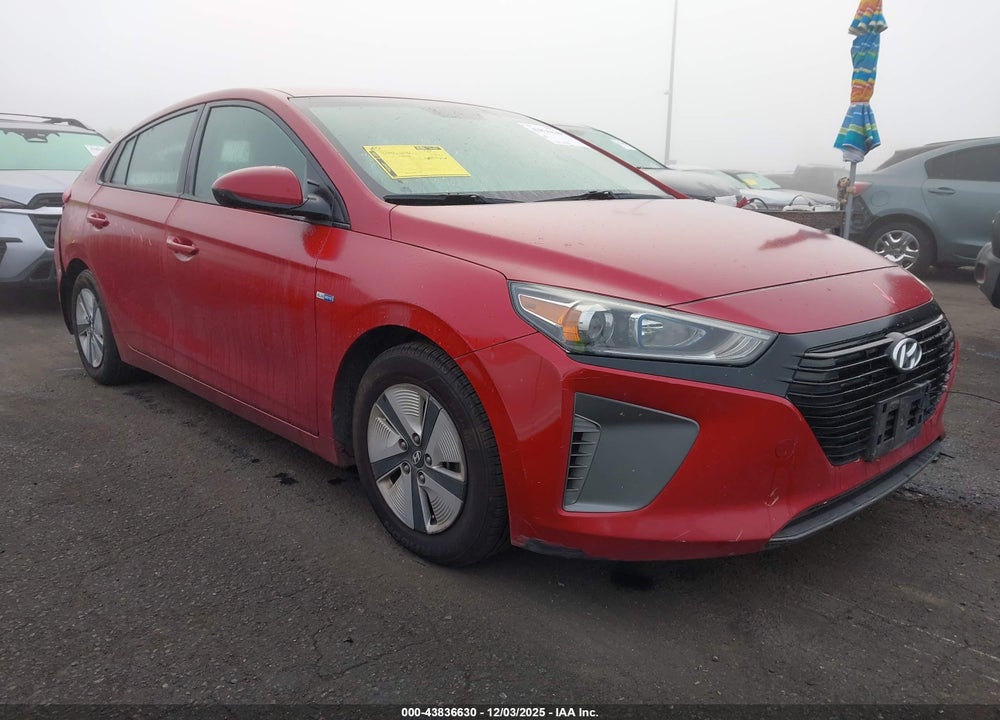 2019 HYUNDAI IONIQ HYBRID BLUE VIN: KMHC65LC1KU137180