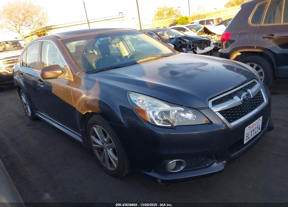 2013 SUBARU LEGACY 3.6R LIMITED VIN: 4S3BMDL67D2046147