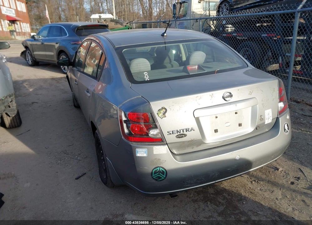 2008 NISSAN SENTRA 2.0 VIN: 3N1AB61E08L722291