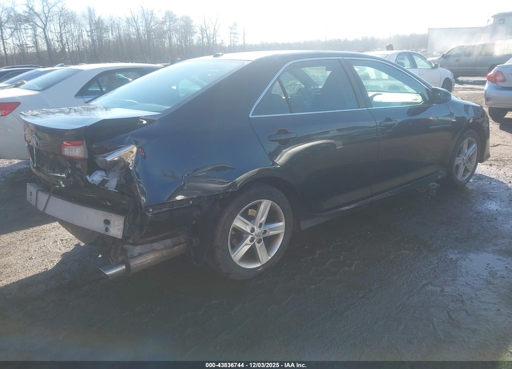 2012 TOYOTA CAMRY SE VIN: 4T1BF1FK5CU048205