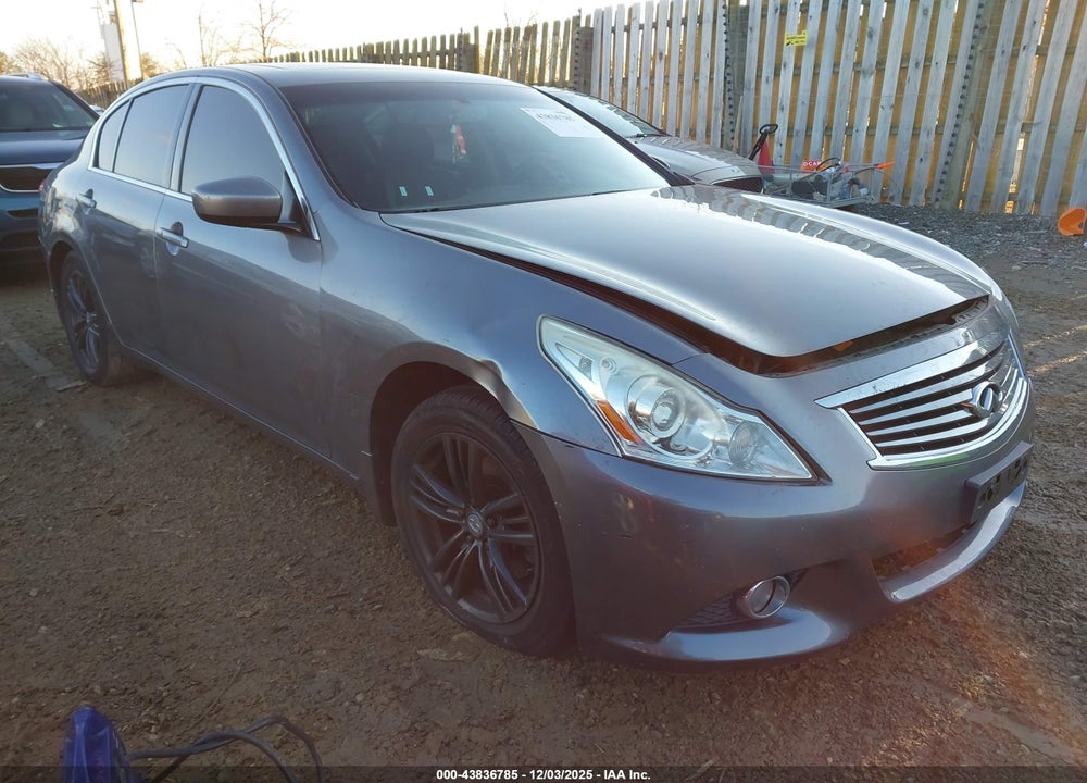 2010 INFINITI G37X VIN: JN1CV6AR0AM450887