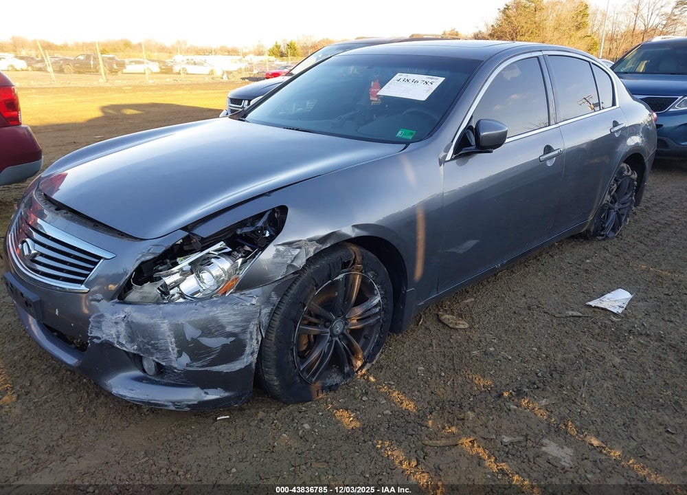 2010 INFINITI G37X VIN: JN1CV6AR0AM450887