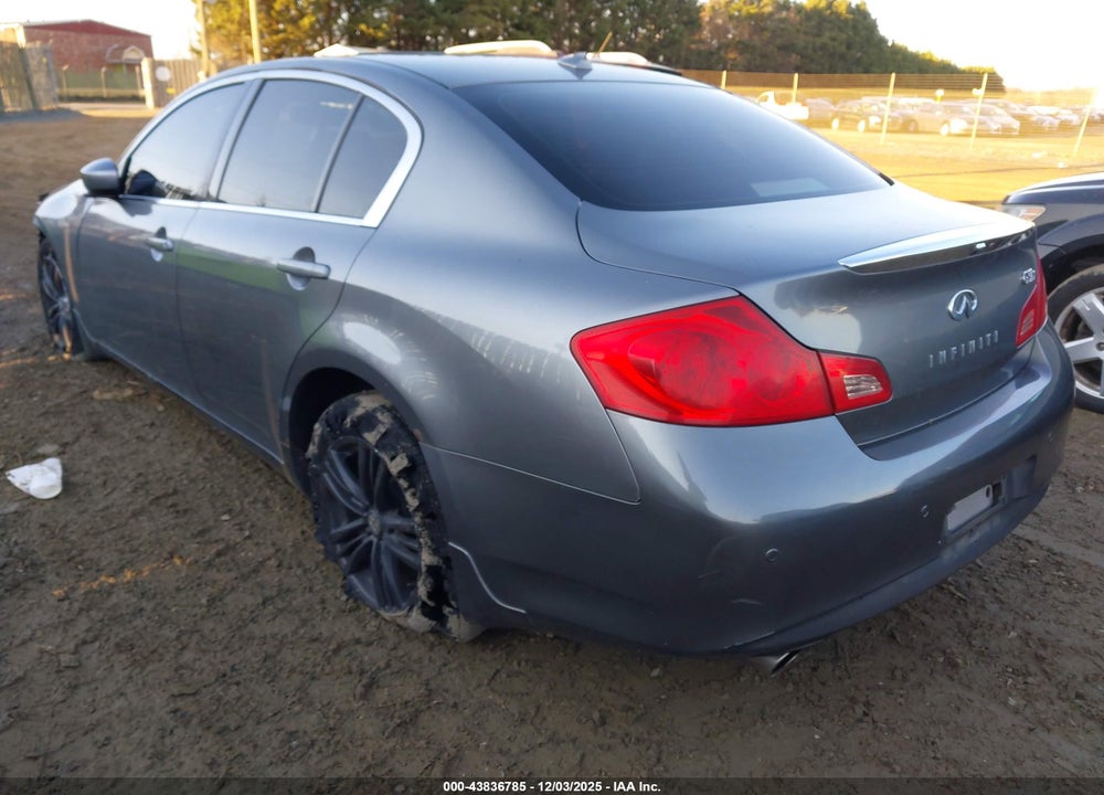 2010 INFINITI G37X VIN: JN1CV6AR0AM450887
