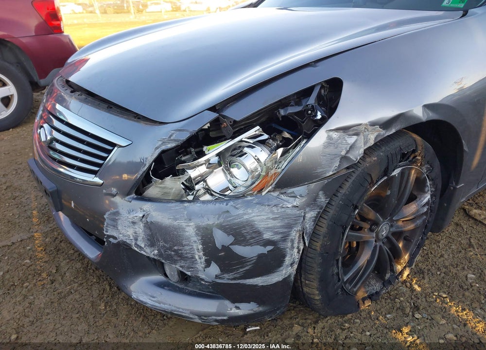 2010 INFINITI G37X VIN: JN1CV6AR0AM450887