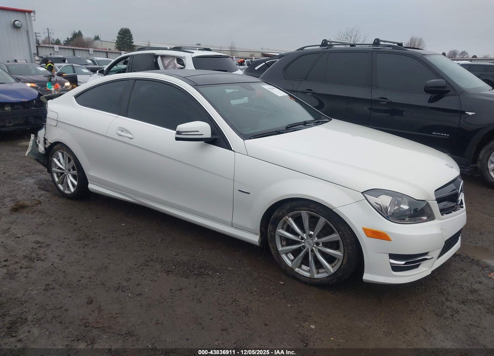 2012 MERCEDES-BENZ C 250 VIN: WDDGJ4HB9CF768284