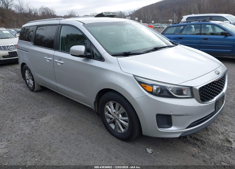 2016 KIA SEDONA LX VIN: KNDMB5C1XG6214594