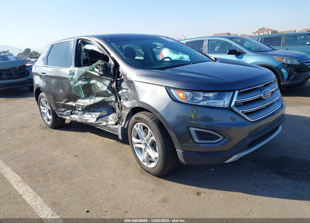 2018 FORD EDGE TITANIUM VIN: 2FMPK3K83JBB80194
