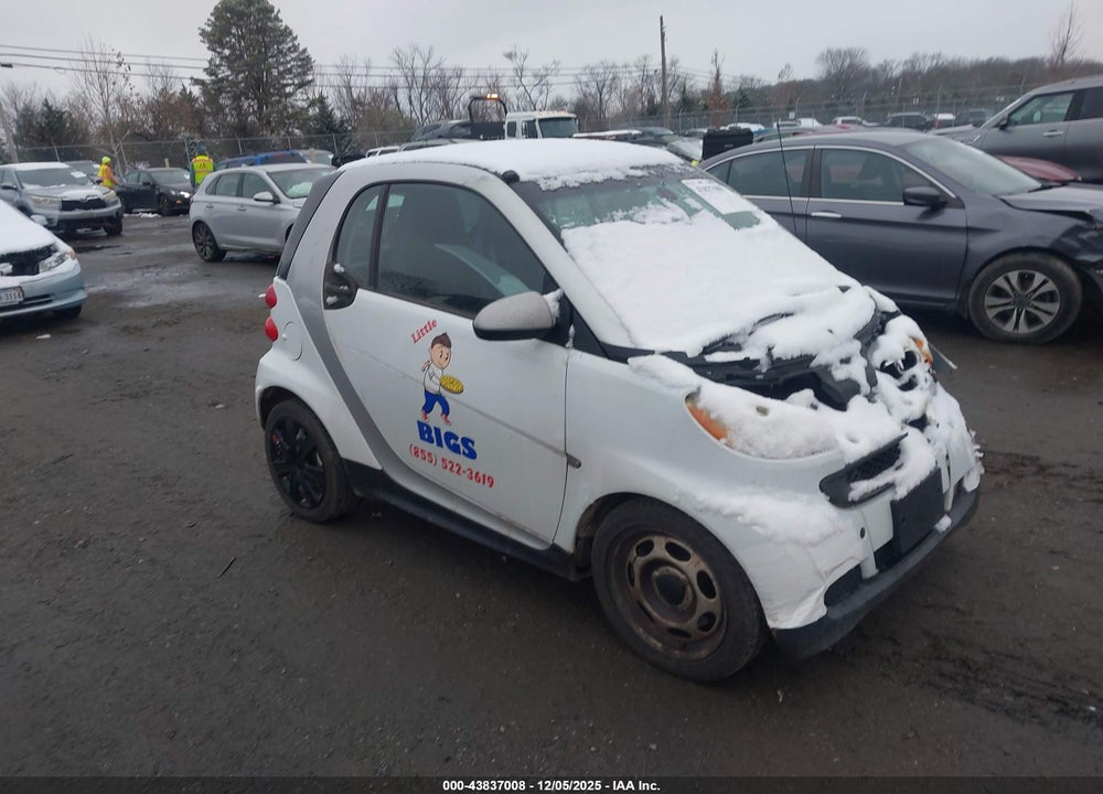 2015 SMART FORTWO PURE VIN: WMEEJ3BA8FK787899