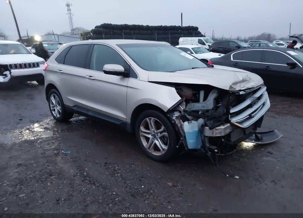 2017 FORD EDGE TITANIUM VIN: 2FMPK3K96HBB69550