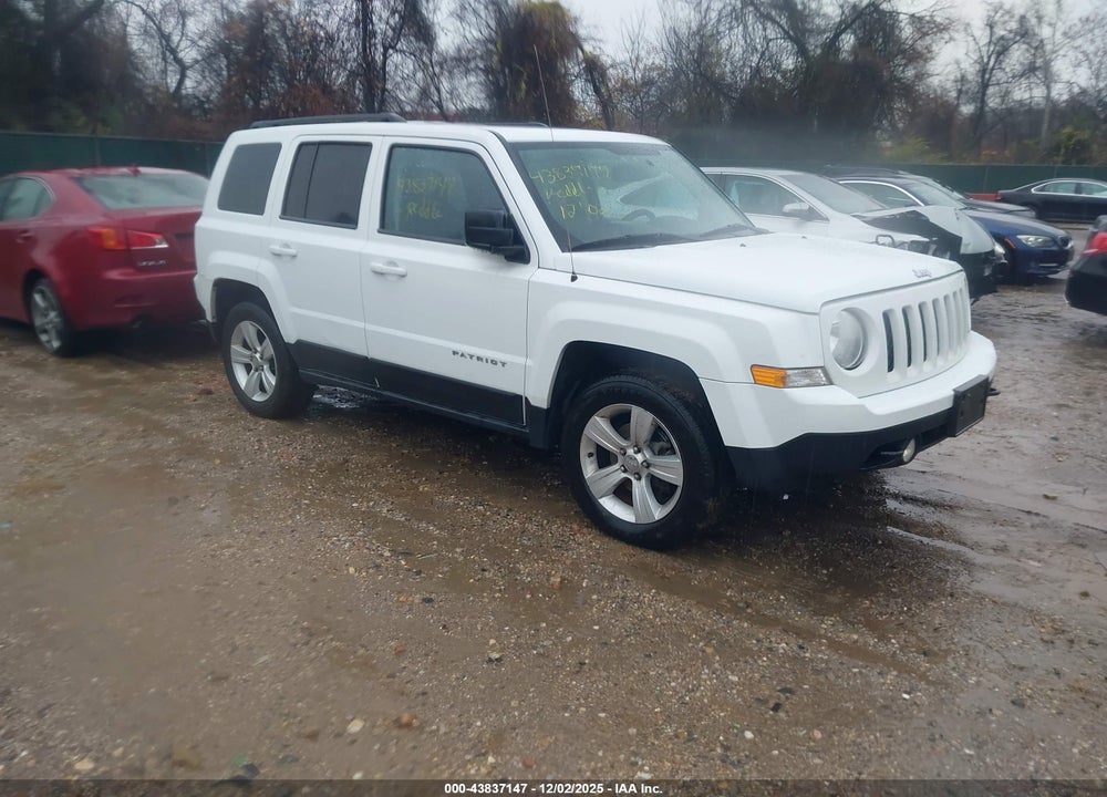 2014 JEEP PATRIOT LATITUDE VIN: 1C4NJRFB2ED908353