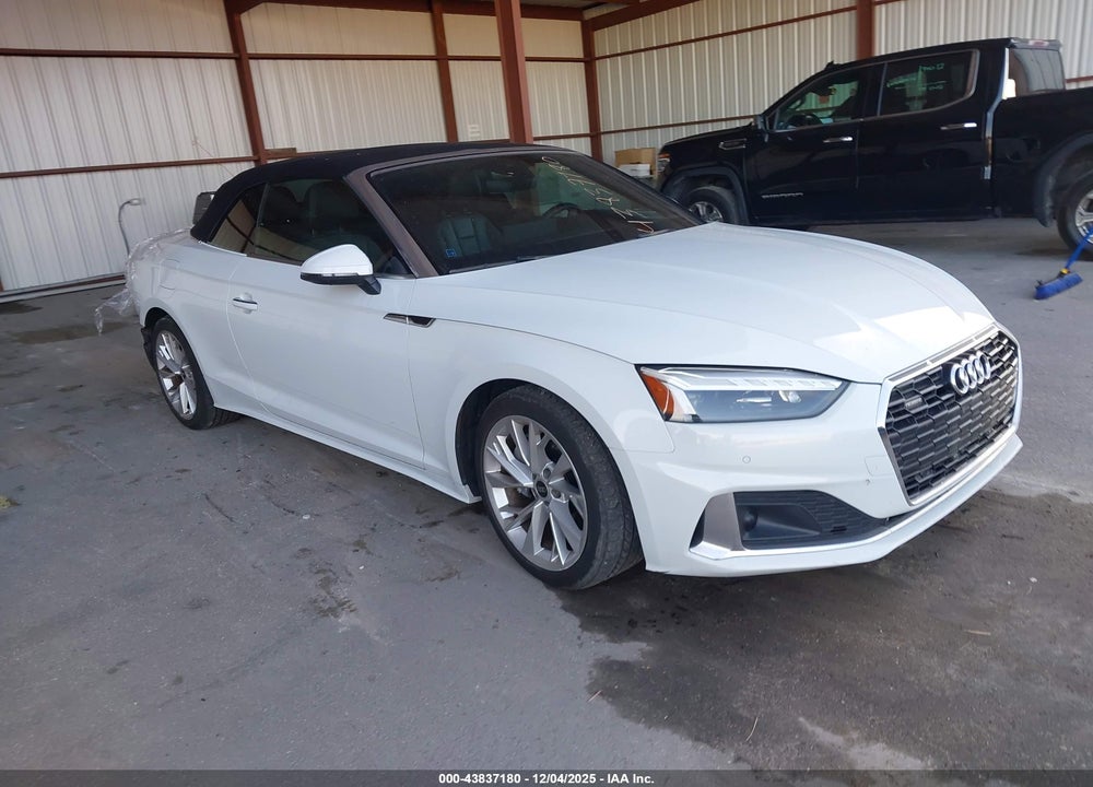 2022 AUDI A5 CABRIOLET PREMIUM PLUS 45 TFSI QUATTRO S TRONIC VIN: WAUWAGF56NN000529