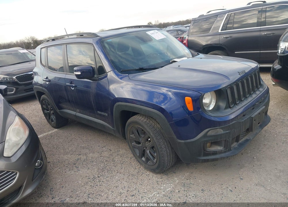 2018 JEEP RENEGADE ALTITUDE FWD VIN: ZACCJABB0JPJ10196