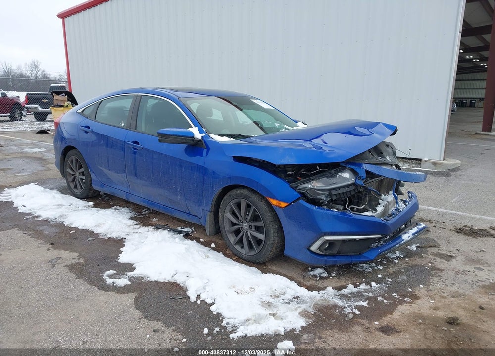 2021 HONDA CIVIC EX-L VIN: 19XFC1F76ME009410