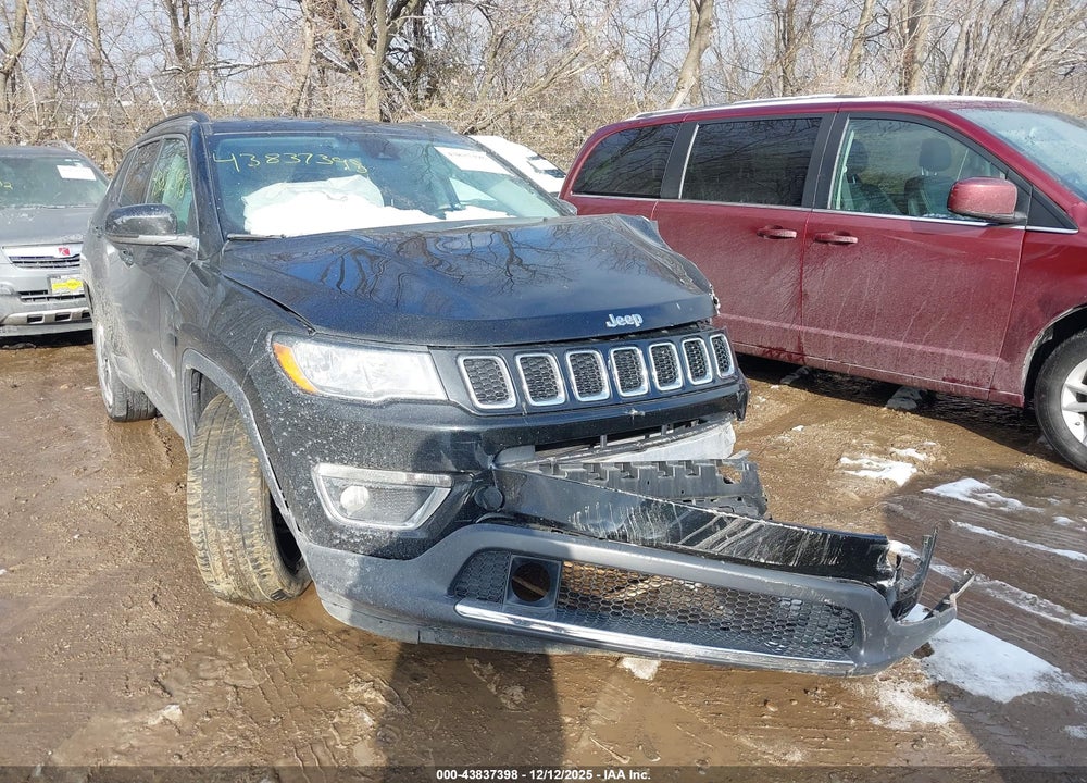 2021 JEEP COMPASS LIMITED 4X4 VIN: 3C4NJDCB4MT525384