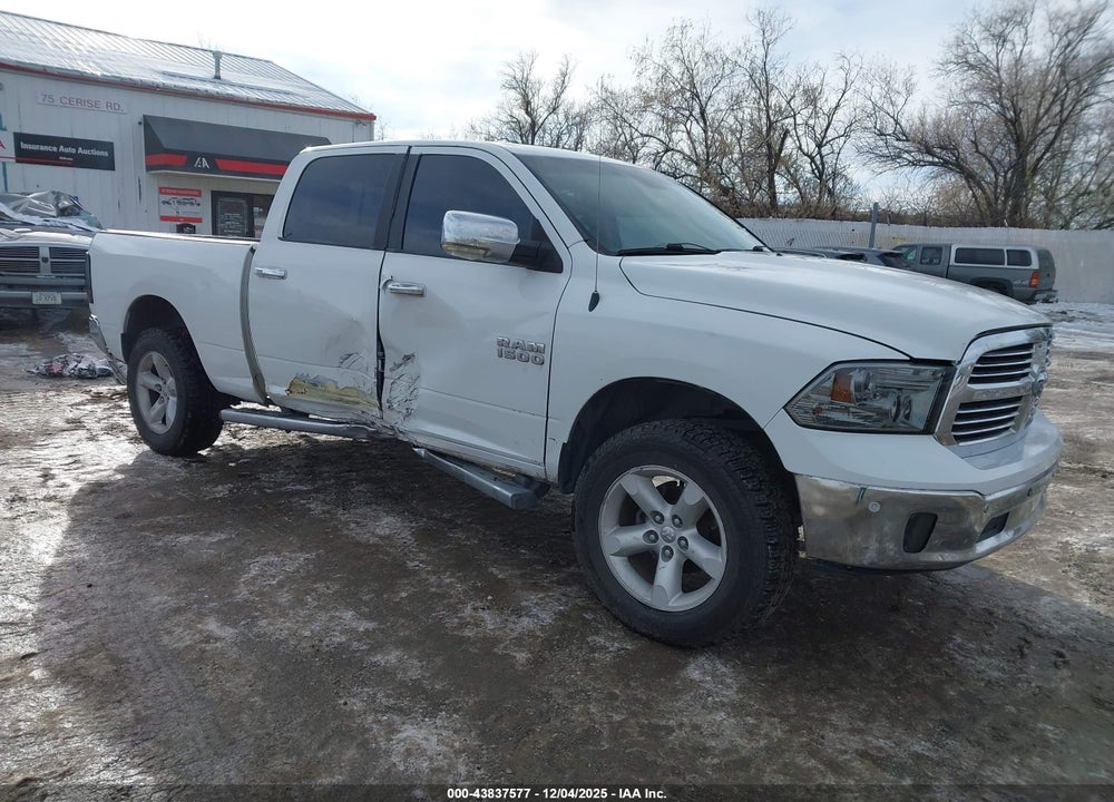2017 RAM 1500 BIG HORN  4X2 6'4 BOX VIN: 1C6RR6TT6HS550008