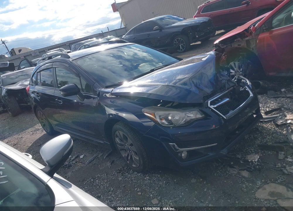 2016 SUBARU IMPREZA 2.0I SPORT PREMIUM VIN: JF1GPAP69GH284790