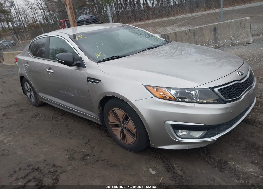 2013 KIA OPTIMA HYBRID LX VIN: KNAGM4AD0D5056702