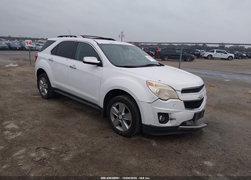 2012 CHEVROLET EQUINOX LTZ VIN: 2GNFLGEK6C6321841