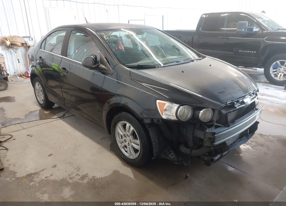2013 CHEVROLET SONIC LT AUTO VIN: 1G1JC5SB2D4118338