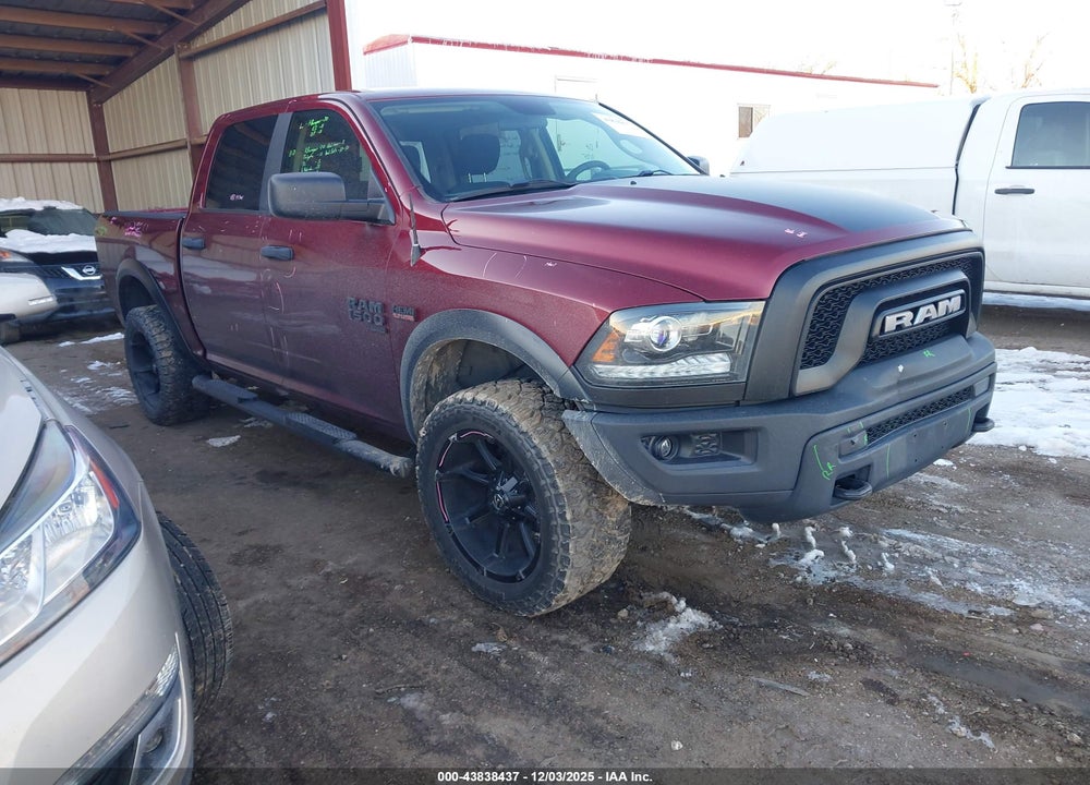 2020 RAM 1500 CLASSIC WARLOCK  4X4 5'7 BOX VIN: 1C6RR7LT5LS155610