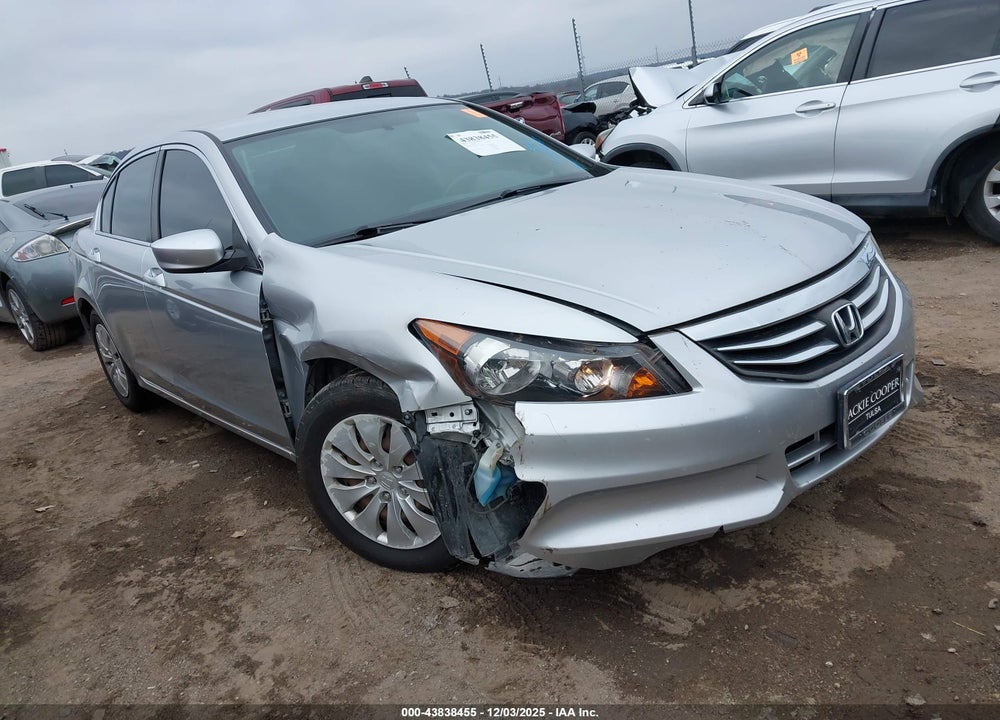 2012 HONDA ACCORD 2.4 LX VIN: 1HGCP2F39CA212742