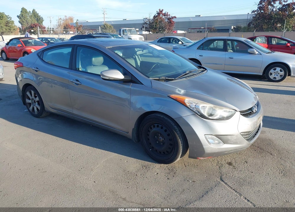 2013 HYUNDAI ELANTRA LIMITED VIN: KMHDH4AEXDU523385