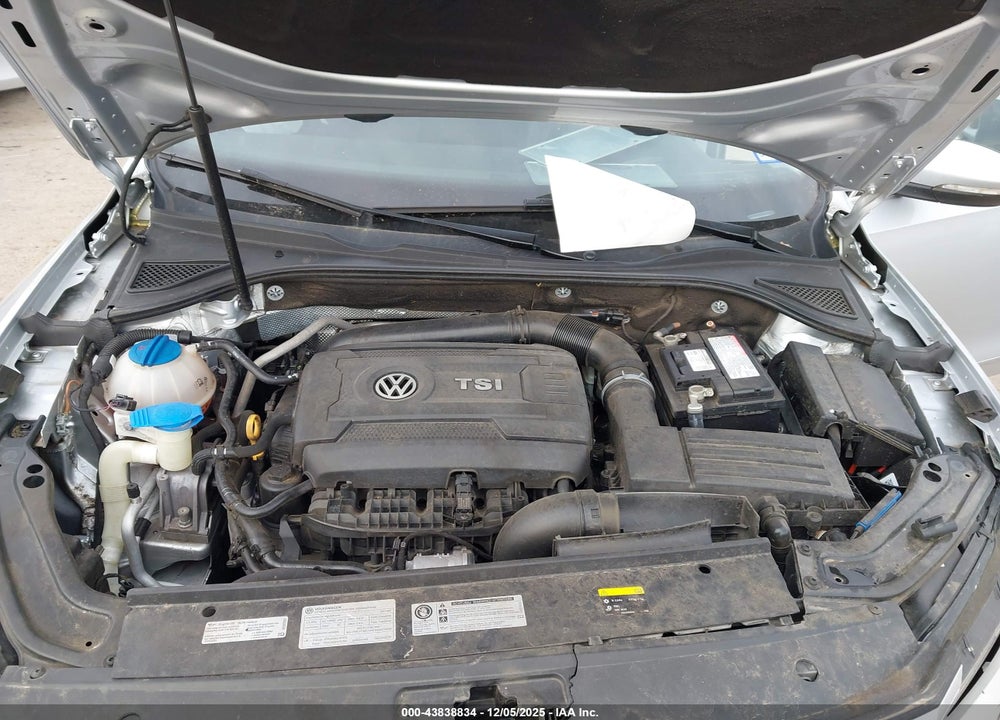 2017 VOLKSWAGEN PASSAT 1.8T SE VIN: 1VWGT7A37HC003928