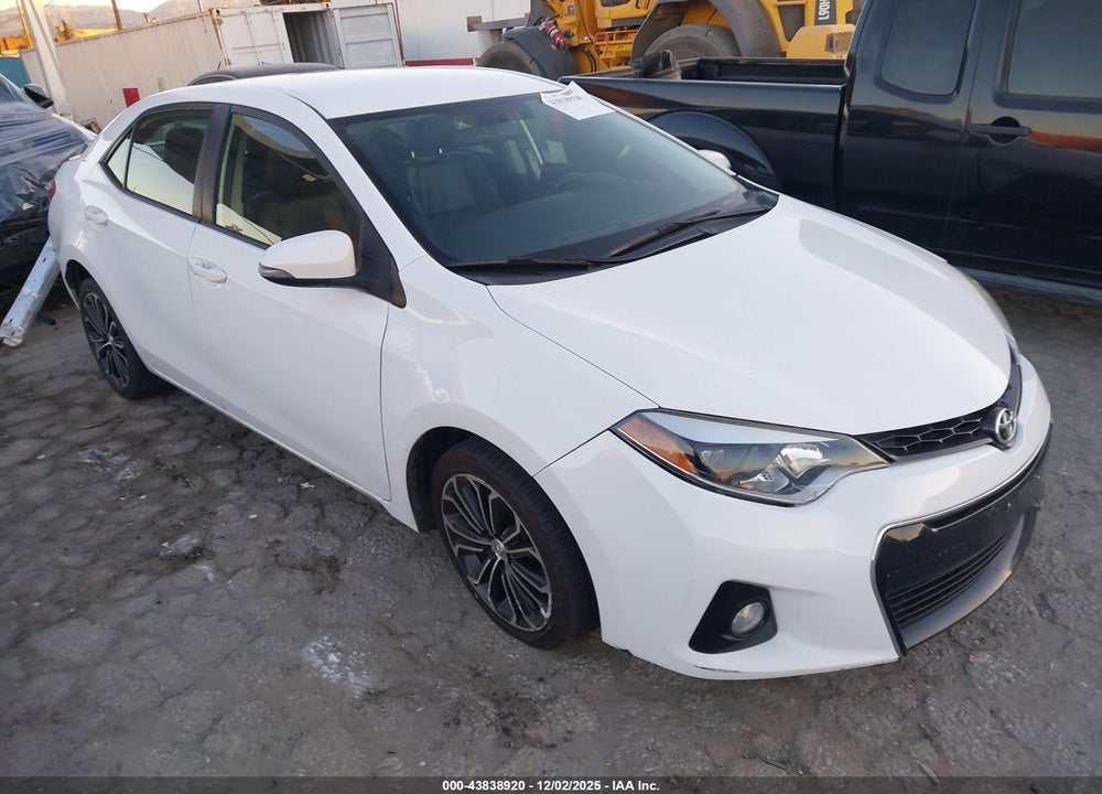 2016 TOYOTA COROLLA S PLUS VIN: 5YFBURHE3GP539455