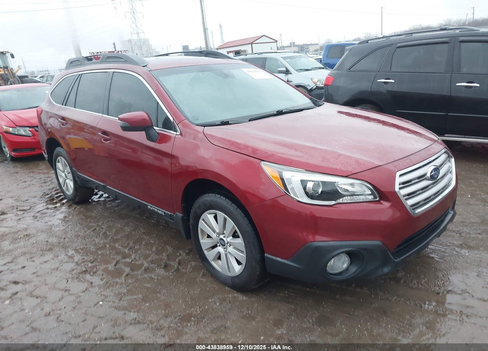 2017 OUTBACK SUBARU  2.5I PREMIUM VIN: 4S4BSAHC4H3388105