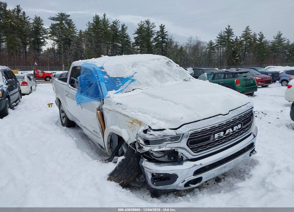 2021 RAM 1500 LIMITED  4X4 5'7 BOX VIN: 1C6SRFHT9MN578453