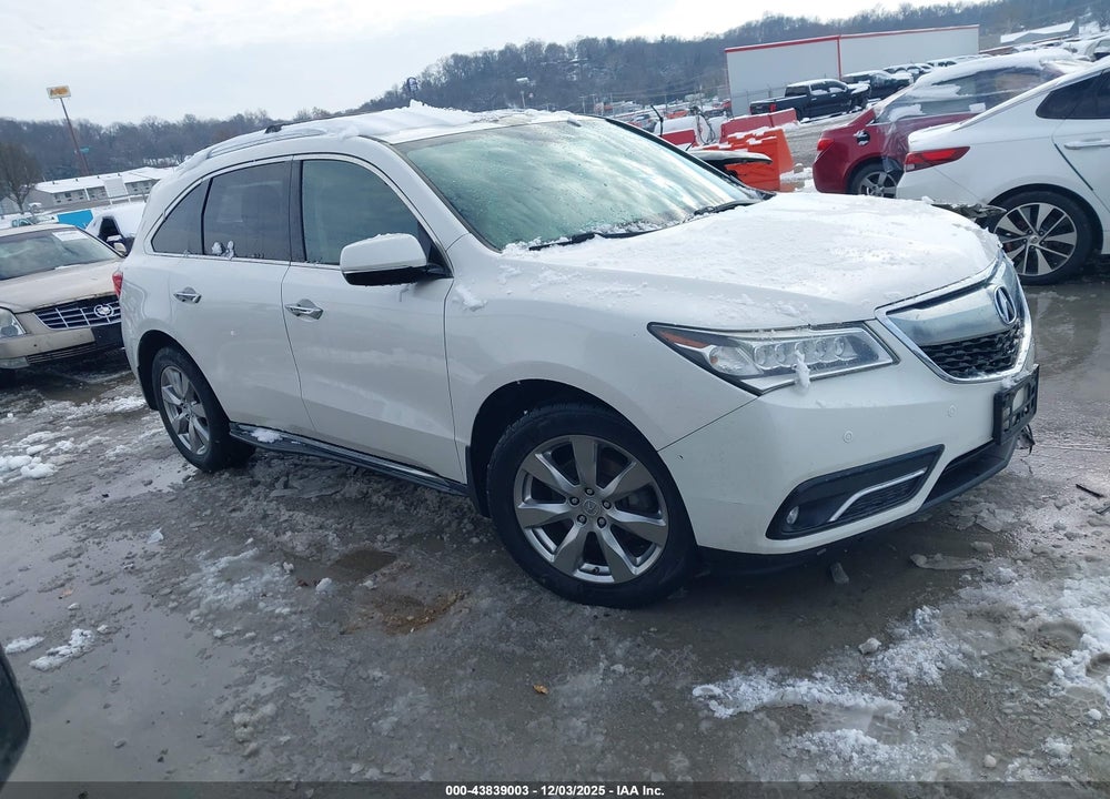 2014 ACURA MDX ADVANCE PKG W/ENTERTAINMENT PKG VIN: 5FRYD4H88EB001932