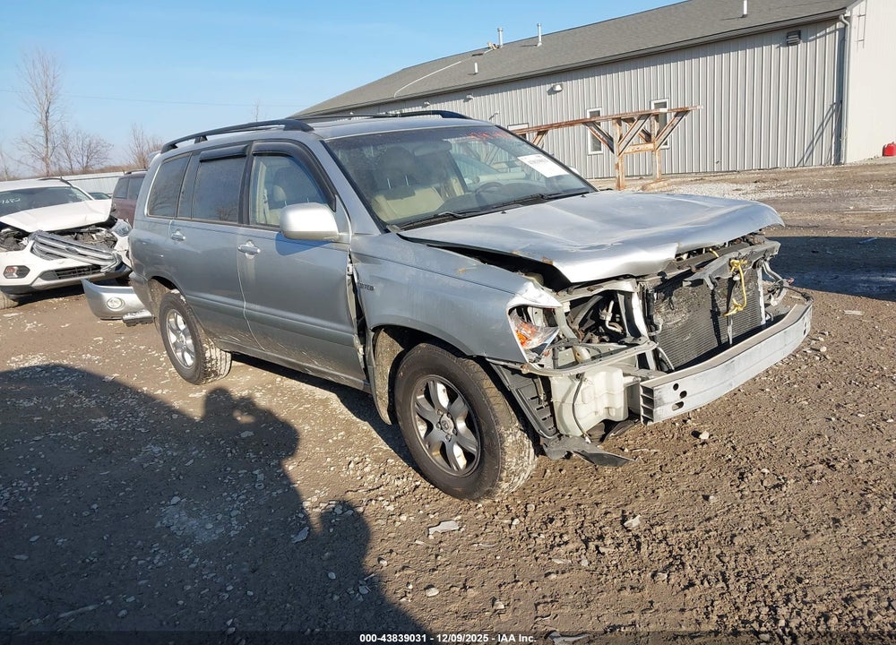 2002 TOYOTA HIGHLANDER LIMITED V6 VIN: JTEHF21AX20047118
