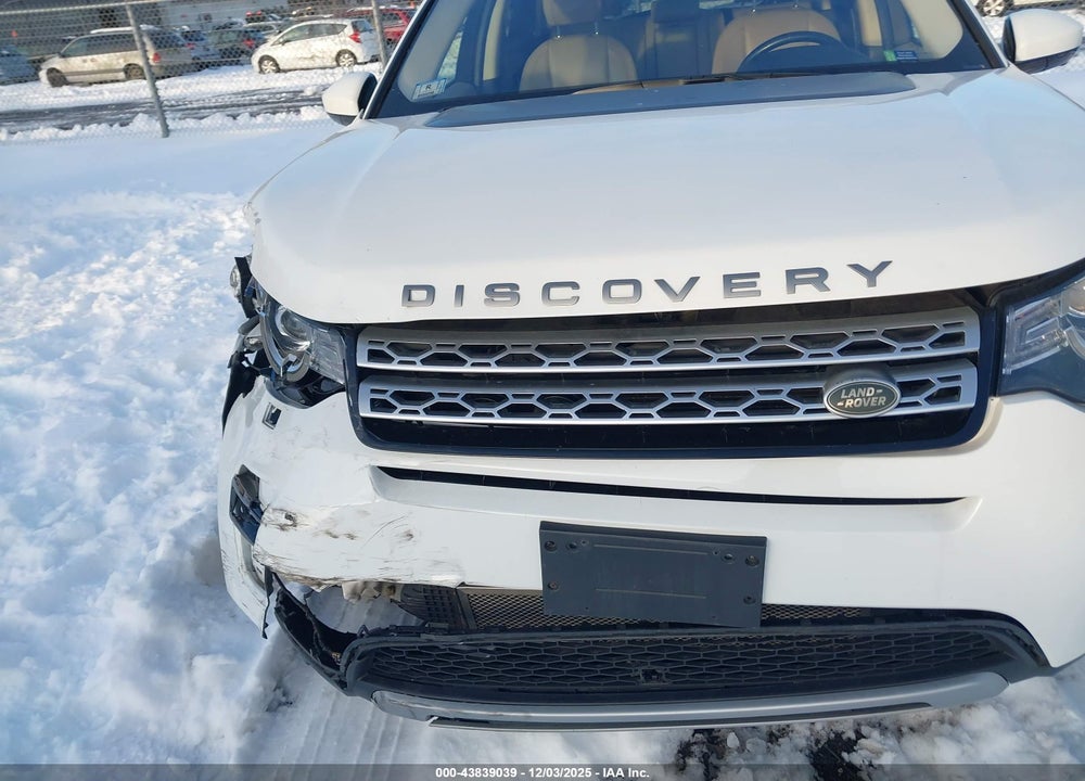 2017 LAND ROVER DISCOVERY SPORT HSE VIN: SALCR2BG5HH679861
