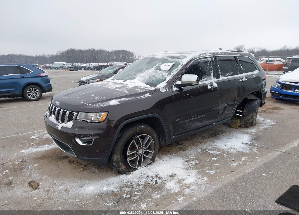 2017 JEEP GRAND CHEROKEE LIMITED 4X4 VIN: 1C4RJFBG3HC694534