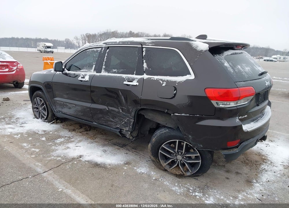 2017 JEEP GRAND CHEROKEE LIMITED 4X4 VIN: 1C4RJFBG3HC694534