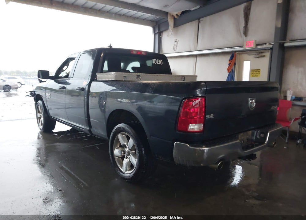 2019 RAM 1500 CLASSIC TRADESMAN  4X4 6'4 BOX VIN: 1C6RR7FT7KS725102