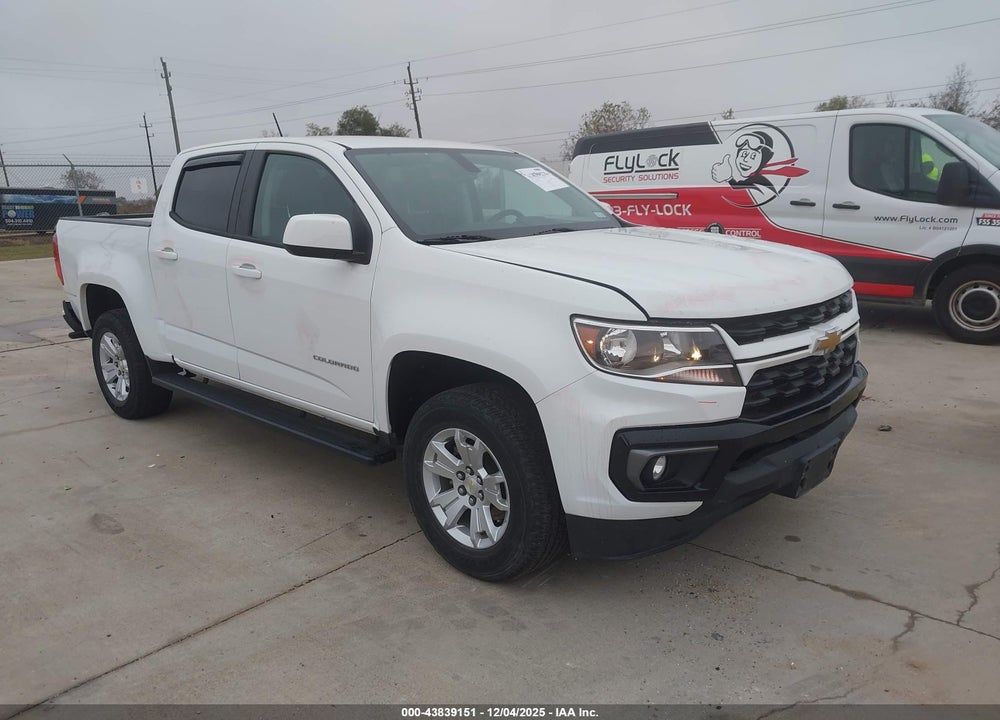 2021 CHEVROLET COLORADO 2WD  SHORT BOX LT VIN: 1GCGSCEN3M1171047
