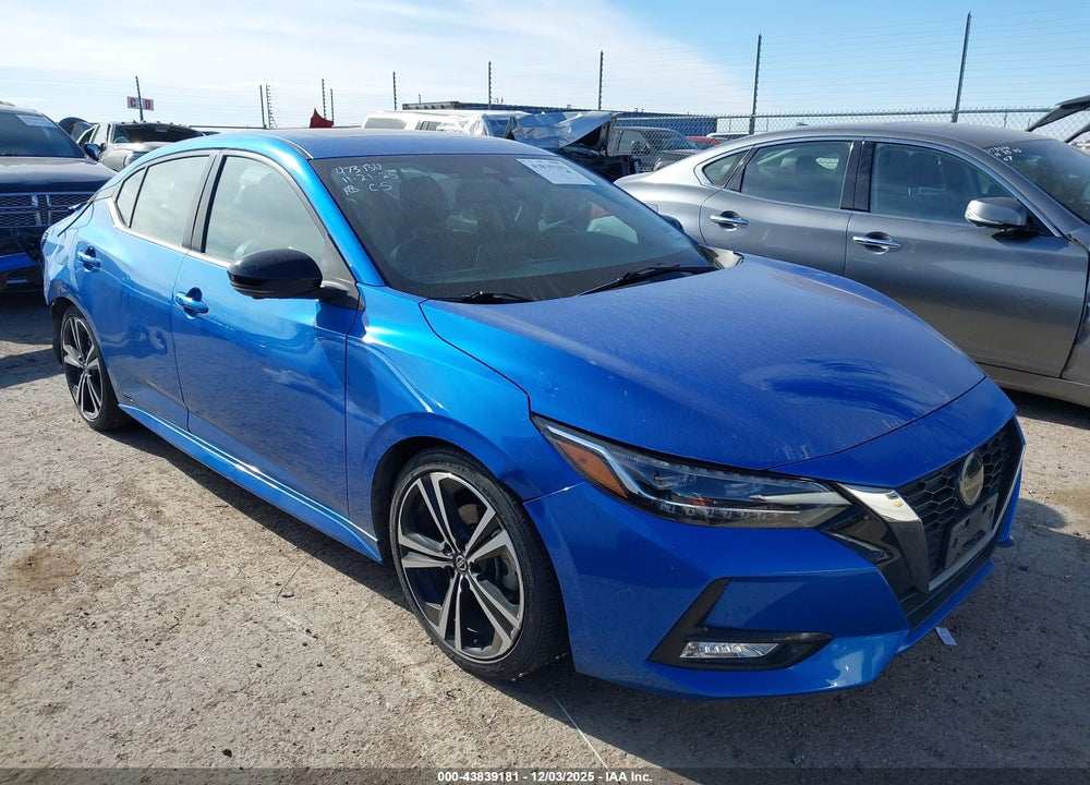 2020 NISSAN SENTRA SR XTRONIC CVT VIN: 3N1AB8DV8LY295056