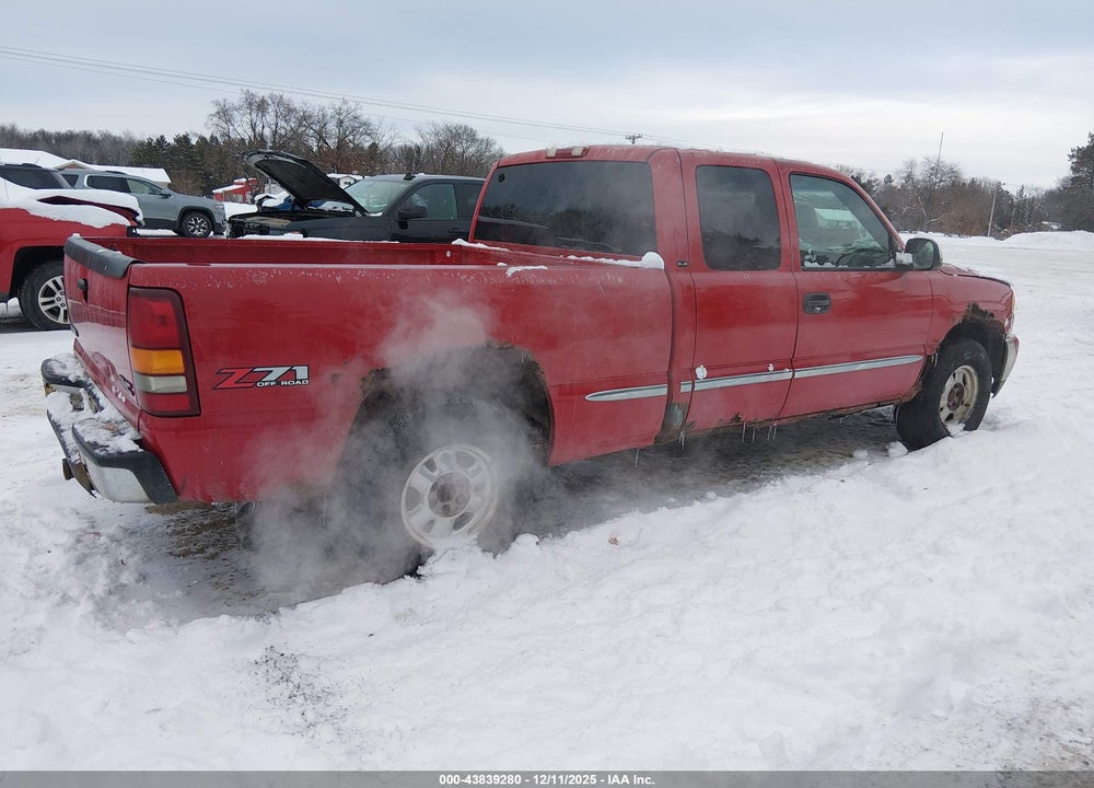 2001 GMC SIERRA 1500 SLE VIN: 2GTEK19T711229753