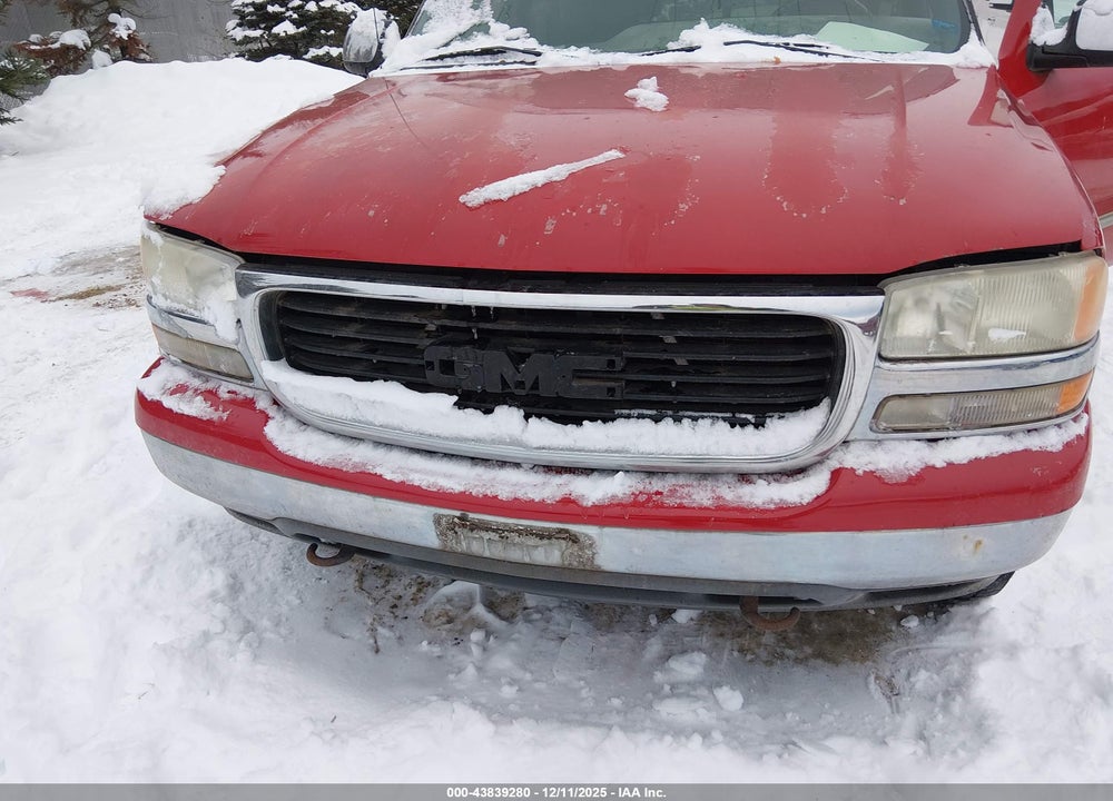 2001 GMC SIERRA 1500 SLE VIN: 2GTEK19T711229753