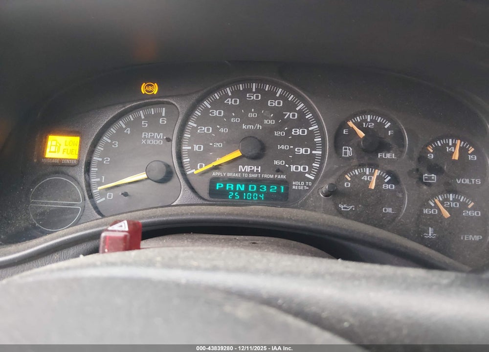 2001 GMC SIERRA 1500 SLE VIN: 2GTEK19T711229753