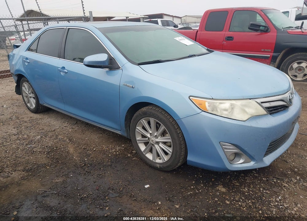 2012 TOYOTA CAMRY HYBRID XLE VIN: 4T1BD1FK3CU018433
