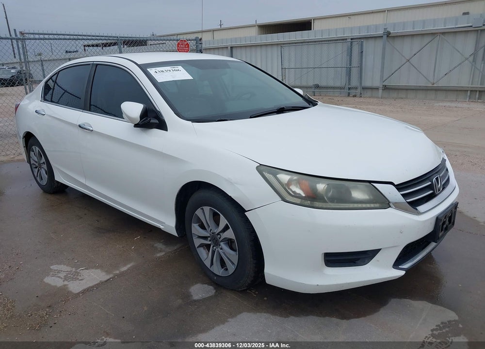 2014 HONDA ACCORD LX VIN: 1HGCR2F36EA095313