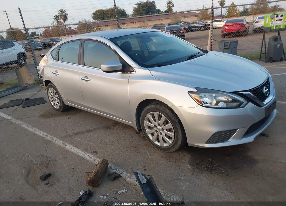 2016 NISSAN SENTRA S VIN: 3N1AB7AP4GY259788